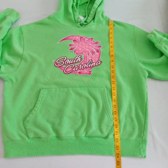 Harley Davidson South Carolina Myrtle Beach green hoodie Size XXL - Picture 5 of 11